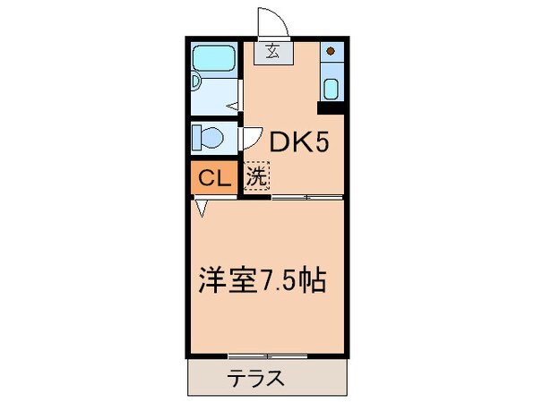 ヴェルディ高須の物件間取画像